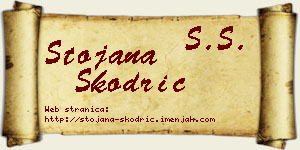 Stojana Škodrić vizit kartica